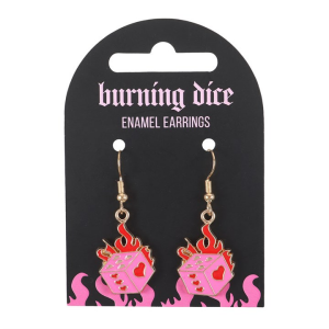 Burning Dice Earrings - Image 2