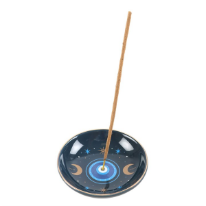 Blue All Seeing Eye Print Incense Holder - Image 2