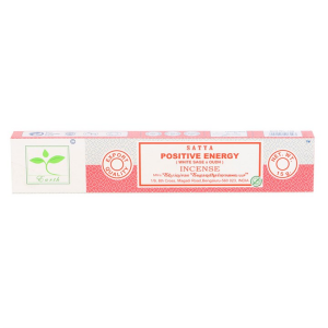 6 Packs of Positive Energy Earth Incense by Satya - Image 2