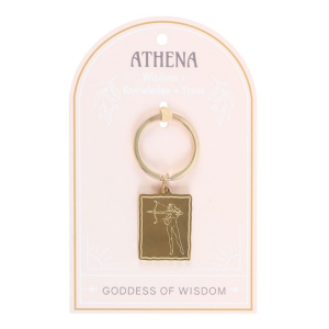 Athena Goddess Talisman Keyring - Image 2