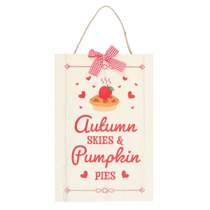 Autumn Skies & Apple Pies Hanging Sign - Image 2