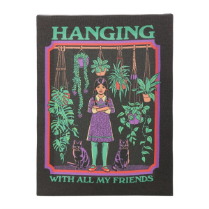 19x25cm Hanging With All My Friends Canvas Plaque by Steven Rhodes - Image 2