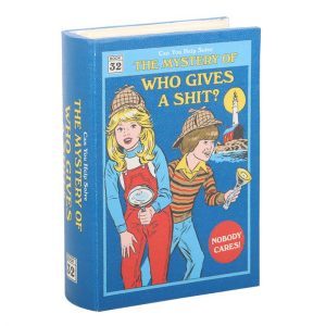Who Gives a Shit Book Shaped Storage Box by Steven Rhodes - Image 2