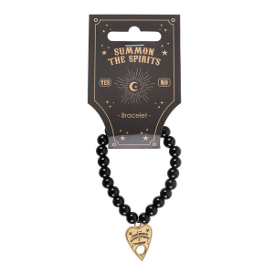 Talking Board Planchette Beaded Charm Bracelet - Image 2