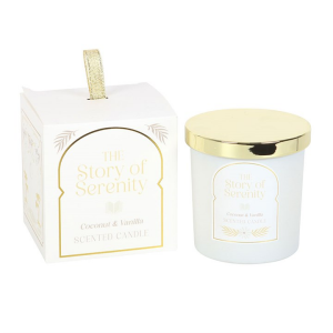 The Story of Serenity Coconut & Vanilla Candle - Image 2