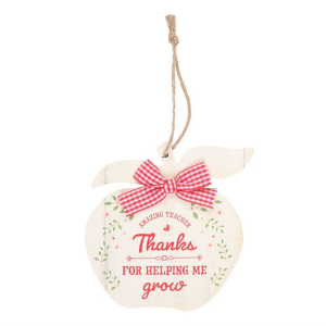 Thanks for Helping Me Grow Apple Hanging Decoration - Image 2