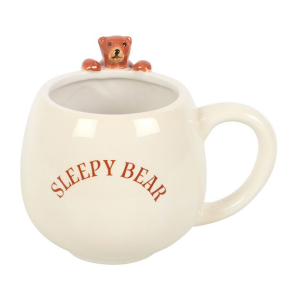 Sleepy Bear Rounded Mug - Image 2