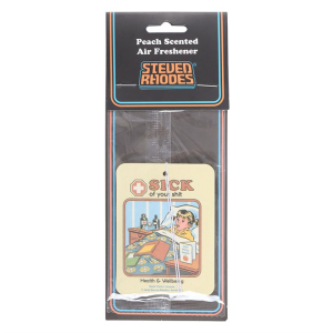 Sick of Your Shit Peach Air Freshener by Steven Rhodes - Image 2