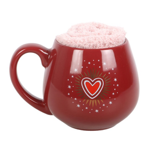 Sacred Heart Mug and Socks Set - Image 2