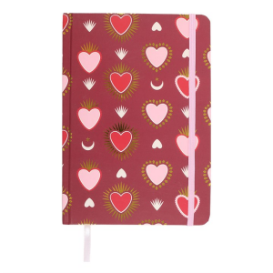 Sacred Heart Print A5 Notebook - Image 2