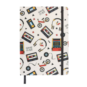 Retro 80s Print A5 Notebook - Image 2