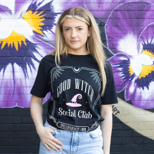 Pink Good Witch Social Club Unisex T-shirt Size XXL - Image 2