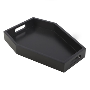 Plain Black Coffin Trinket Tray - Image 2