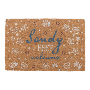 Natural Sandy Feet Welcome Doormat - Image 2