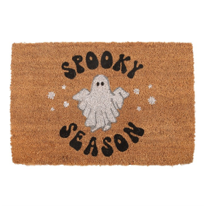 Natural Spooky Season Ghost Doormat - Image 2