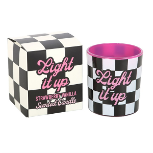 Light It Up Strawberry Vanilla Candle - Image 2