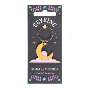 Guided by Moonlight Enamel Keyring - Image 2