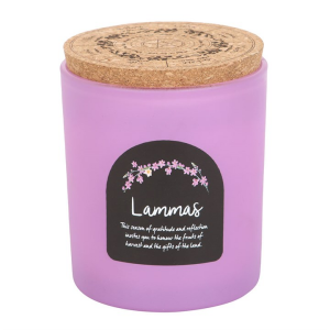Lammas Cinnamon and Orange Wheel of the Year Candle - Image 2