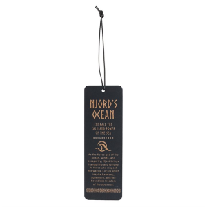 Njord's Ocean Wooden Bookmark - Image 2