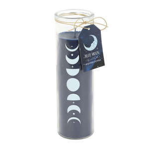 Moon Phase Wild Blueberry & Vanilla Tube Candle - Image 2