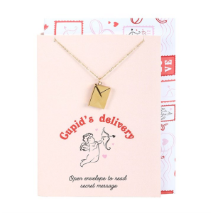 Love Letter Locket Necklace on Greeting Card - Image 2