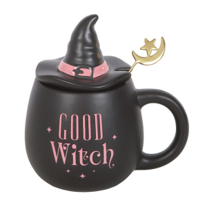 Good Witch Lidded Mug with Spoon - Image 2