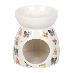Floral Bug Print Oil Burner and Wax Warmer - Image 2