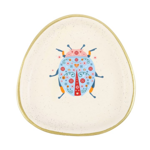 Floral Ladybird Trinket Dish - Image 2