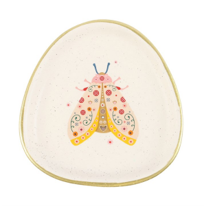 Floral Moth Trinket Dish - Image 2