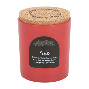 Yule Wintergreen Wheel of the Year Candle - Image 2