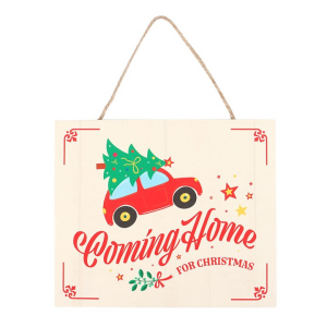 Coming Home for Christmas Hanging Sign - Image 2