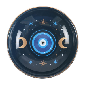 Blue All Seeing Eye Print Incense Holder - Image 3