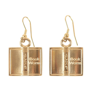 Book Worm Earrings - Image 3