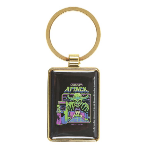 Anxiety Attack Keyring by Steven Rhodes - Image 3