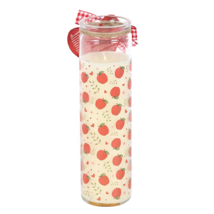 Apple Print Apple Pie Tube Candle - Image 3