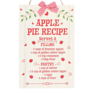 Autumn Skies & Apple Pies Hanging Sign - Image 3