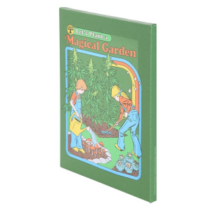 19x25cm Magical Garden Canvas Plaque by Steven Rhodes - Image 3