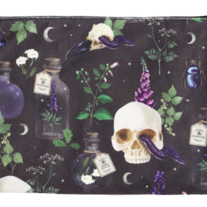 Venom & Vines Print Makeup Bag - Image 3