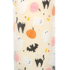 Sweet and Spooky Print Candy Corn Tube Candle - Image 3