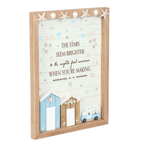 The Stars Seem Brighter 3D Shell Caravan Plaque - Image 3