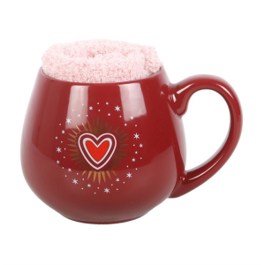 Sacred Heart Mug and Socks Set - Image 3
