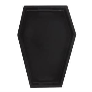 Plain Black Coffin Trinket Tray - Image 3