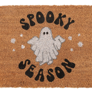 Natural Spooky Season Ghost Doormat - Image 3
