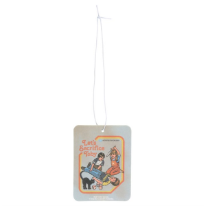 Let's Sacrifice Toby Vanilla Air Freshener by Steven Rhodes - Image 3