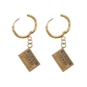 Mixtape Dangle Earrings - Image 3