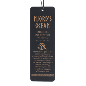 Njord's Ocean Wooden Bookmark - Image 3