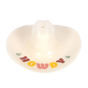 Howdy Cowboy Hat Incense Stick Holder - Image 3