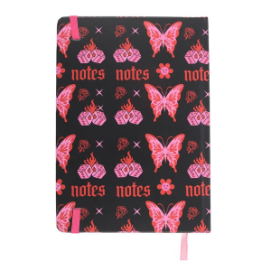Flaming Butterfly A5 Notebook - Image 3
