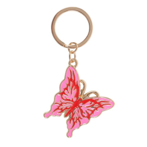 Flaming Butterfly Keyring - Image 3