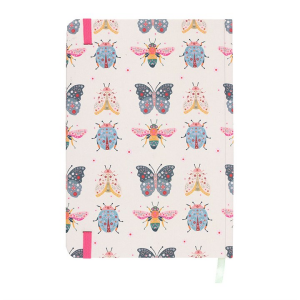Floral Bug Print A5 Notebook - Image 3